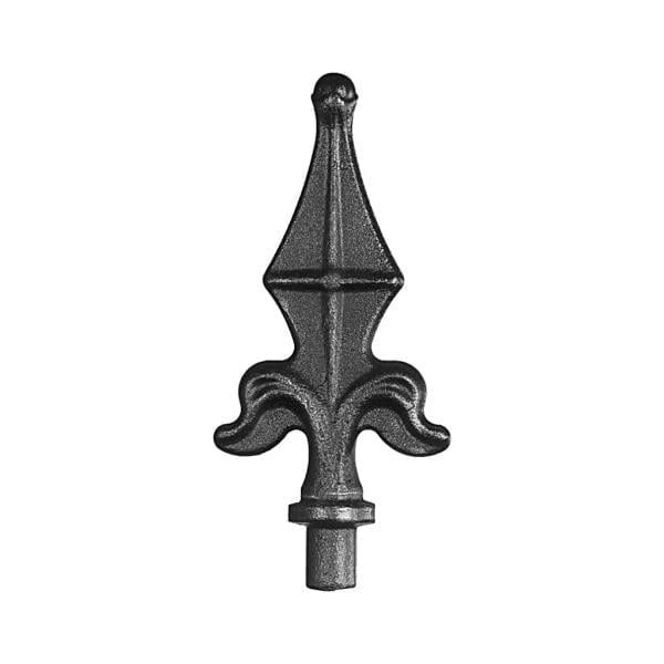 Ploty 49 kovany hrot spicka pro kovany plot a branu 4005202 130x60 mm zakladna 12 mm img 1 40.052.02 fd 2