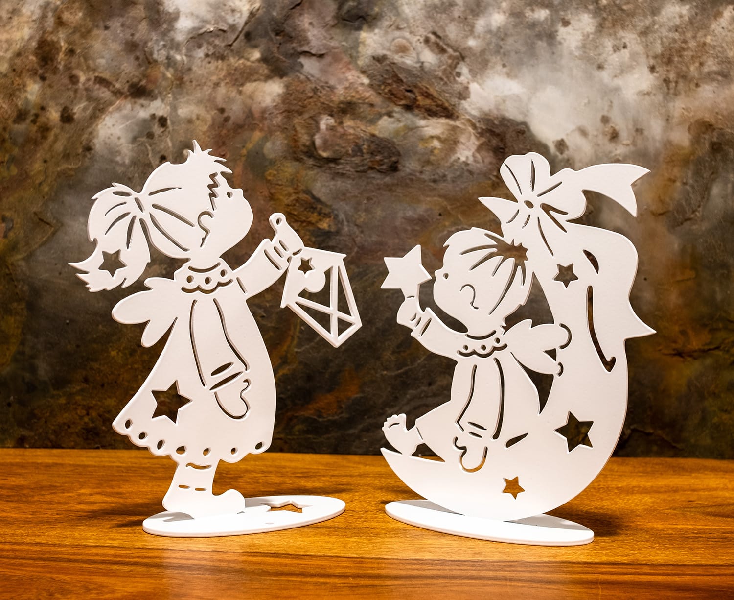 poutnik-strazkyne-01 Vánoční dekorace dvou postaviček